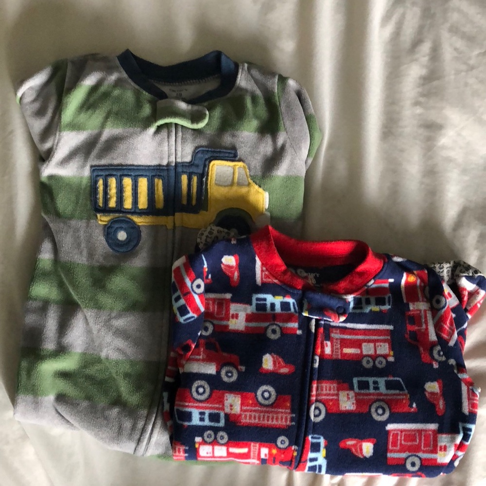 Boys Carter Footie Pajamas
